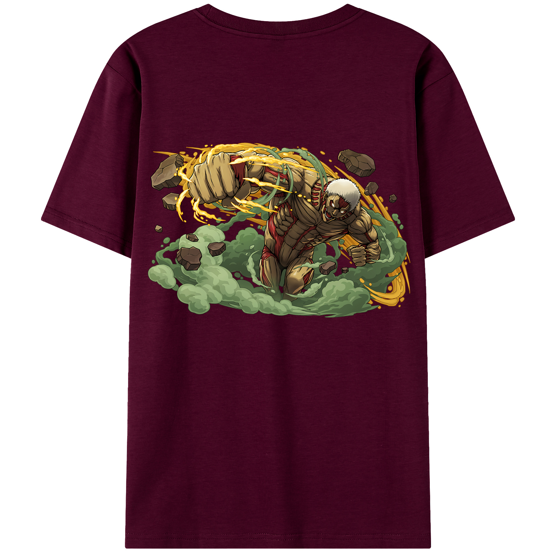 （画像用） 進撃の巨人 Attack on Titan レディース半袖Tシャツ(バックプリント)